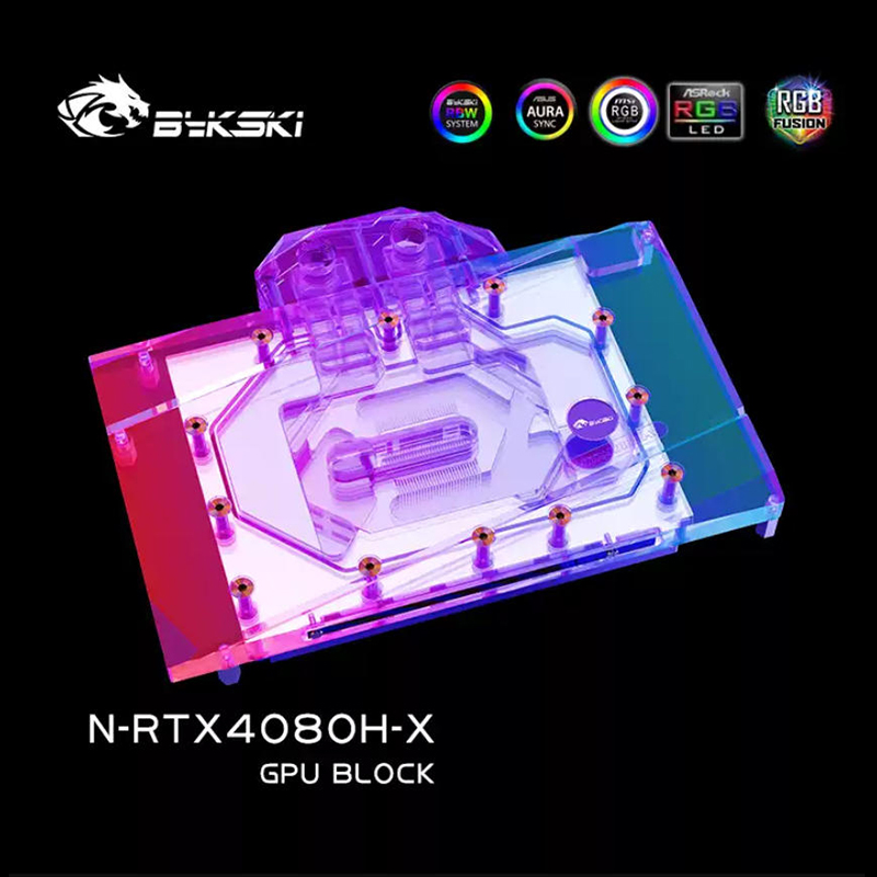 Bykski GPU bloc d'eau pour NVI - Rtx 4080 Water Cooling Block avis et prix