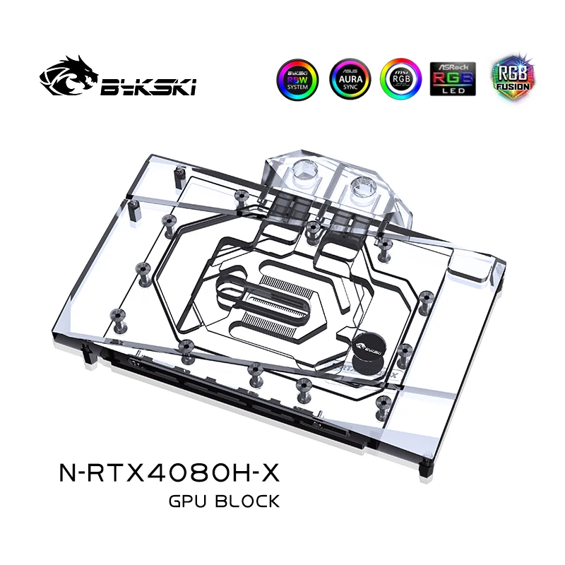 Bykski GPU bloc d'eau pour NVI - Rtx 4080 Water Cooling Block avis et prix