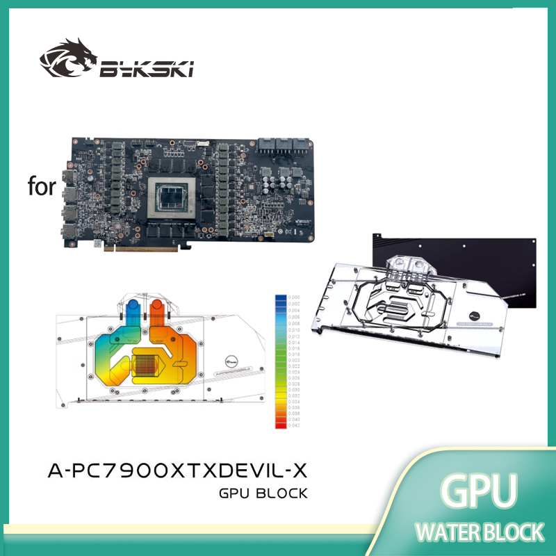Bykski A-PC7900XTXDEVIL-X bloc - Rx 7900 Xtx 24Gb avis et prix